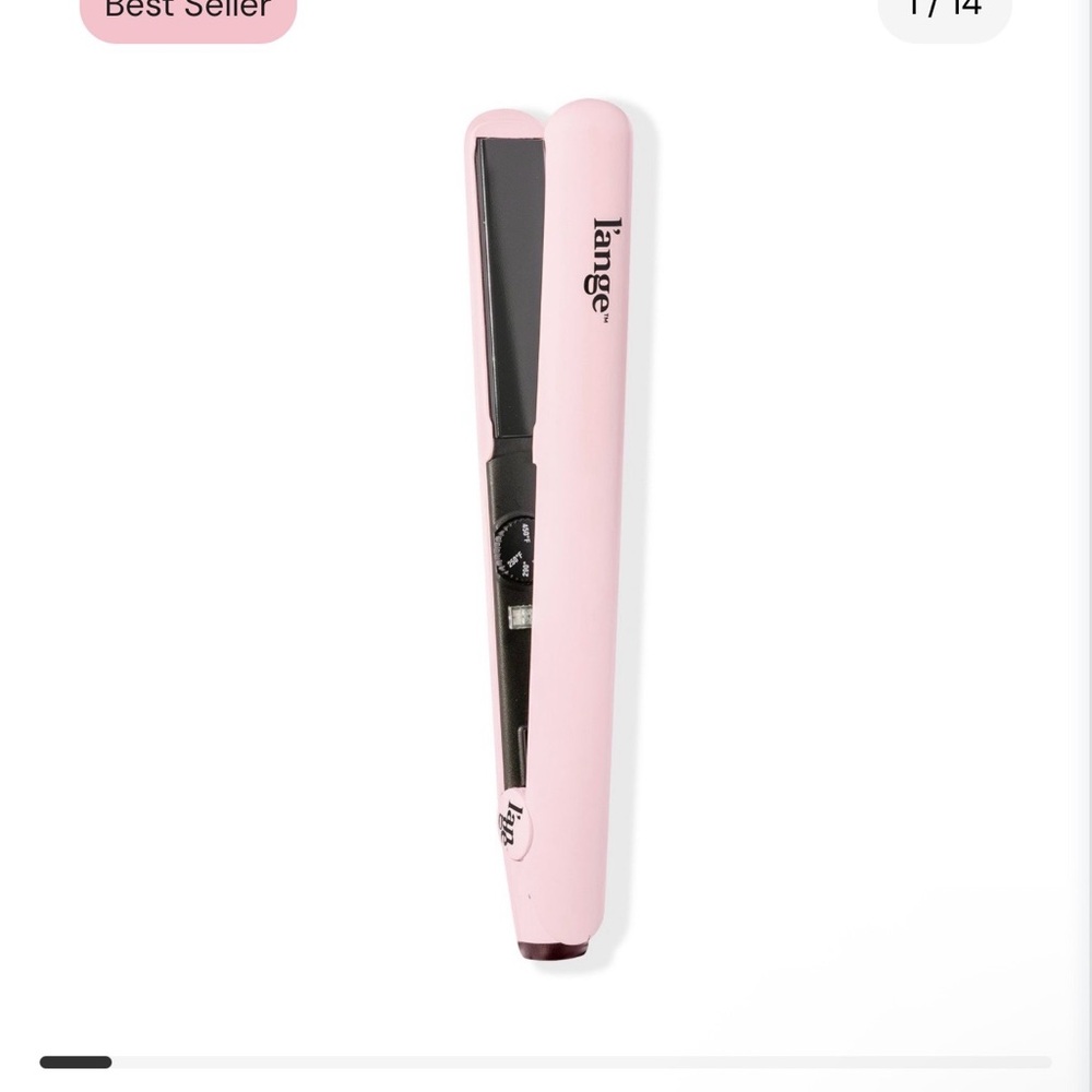 Lange Le Ceramique Ceramic Pink Flat Iron